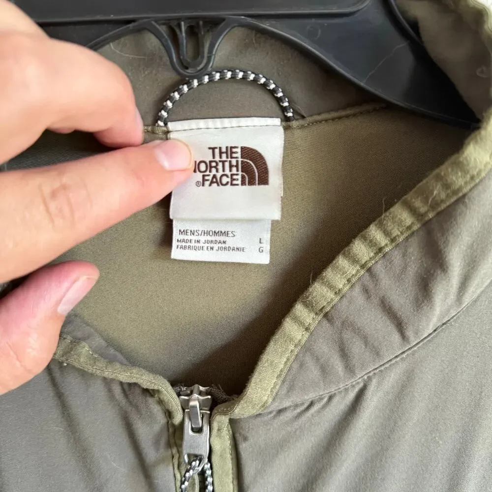The North Face mens green